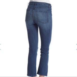 Cropped and slit ankle 3x1 jeans. Made in nyc